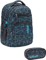 Belmil Rugzak Infinity 30 Liter Polyester Zwart/blauw