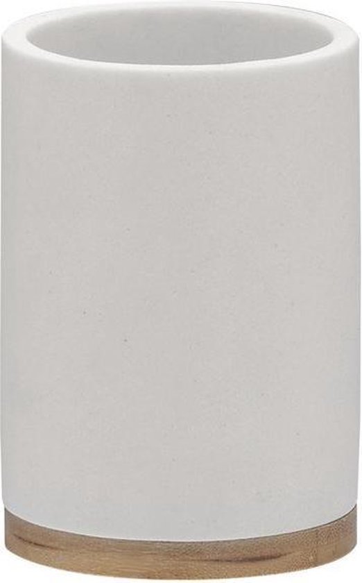 Tandenborstelbeker 2 stuks, badkamer tandenborstelhouder, opbergbeker 300 ml, drinkbeker, herbruikbaar (zwart wit
