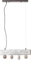 BRILLIANT Hanglamp Vagos 4-vlams zwart / wit binnenverlichting, hanglampen, balken | 4x A60, E27, 40W, geschikt voor normale lampen (niet inbegrepen) | A ++ | In hoogte verstelbaar / kabel ka