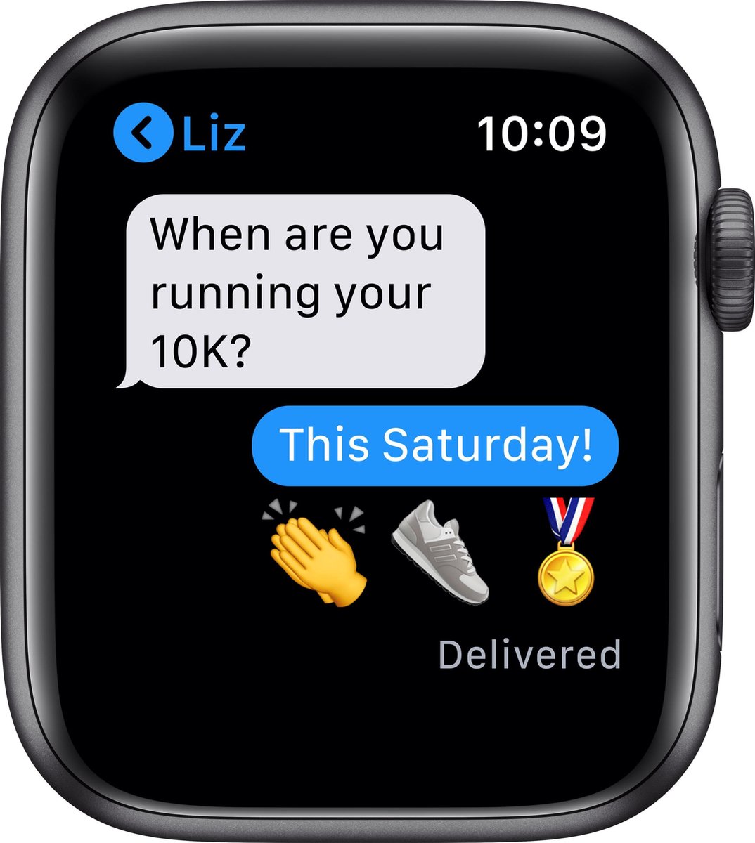 Apple Watch Series 6 Nike Edition Apple Watch 44 mm Anthracite