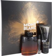 Montblanc Legend Night by Mont Blanc   - Gift Set - 100 ml Eau De Parfum Spray +10 ml Mini EDP Spray + 100 ml After Shave Balm