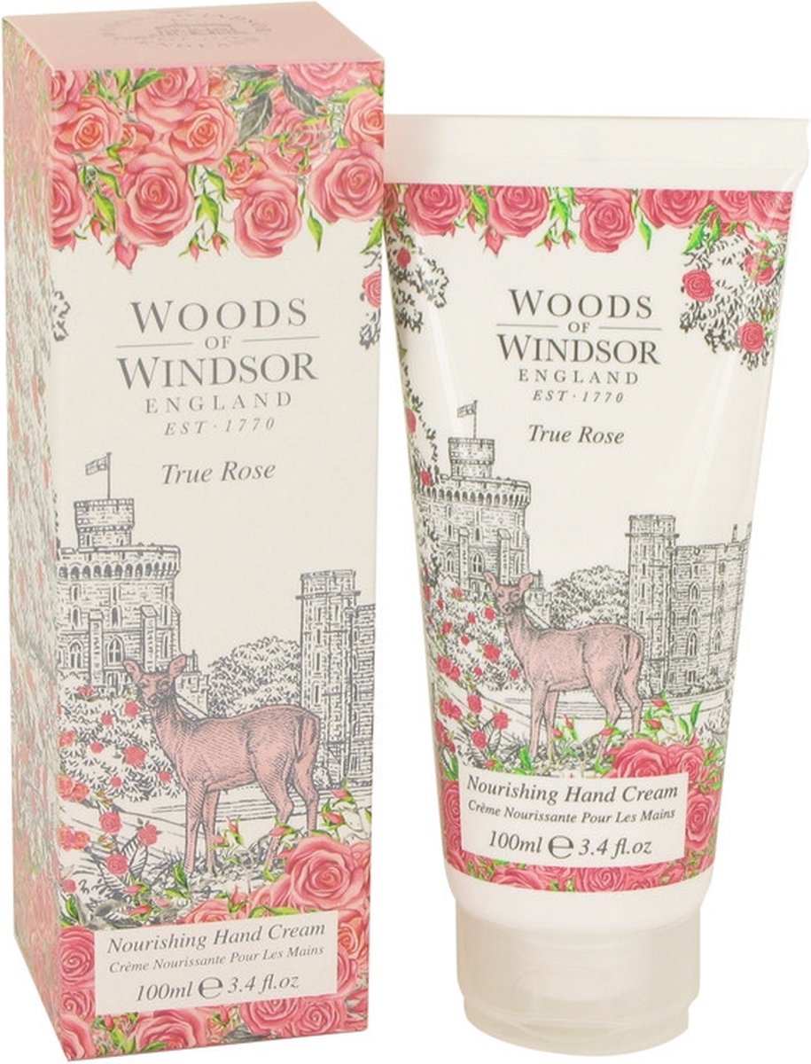 True Rose by Woods of Windsor 100 ml - Hand Cream