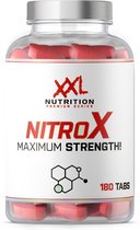 XXL Nutrition - NitroX - All-in-One Creatine & N.O. Supplement - 3.000mg CreaPure - 180 Capsules