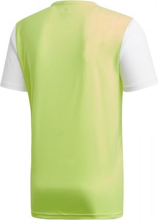 adidas Estro 19 Sport Shirt - Taille XL - Homme - jaune / blanc