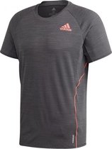 adidas Runner Shirt Heren - Grijs - maat XXL