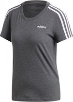 adidas Essentials Slim Shirt Dames - Grijs - maat L
