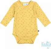 Feetje Geel Wikkelromper -AOP Stars 502.00119