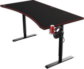 Trust GXT 1190 Magnicus - Gaming Desk XXL – Wireless Charging - Mousepad Surface – For 3 monitors