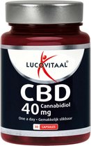 Bol.com Lucovitaal CBD 40 mg capsules 30 capsules aanbieding