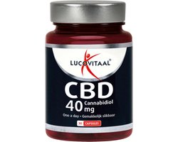 Lucovitaal CBD 40 mg capsules 30 capsules