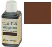 Leerverf Eco-Flo Waterstain Lichtbruin, 250 ml