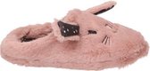 Super Cracks Home Rabbit Dames Pantoffels - Old Pink - Maat 40