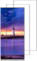 Screenprotector Glas - Tempered Glass Screen Protector Geschikt voor: Samsung Galaxy Note 20 Ultra - 2x