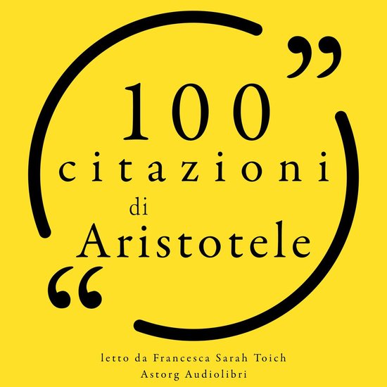 100 citazioni di Aristotele - cover
