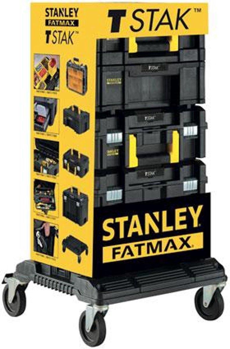 Stanley 'Fatmax T-stak' 4-delig - Gereedschapskoffers toren - 9L | bol.com