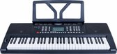 Bol.com Fazley FKB-120 Keyboard Piano - 61 Toetsen - Voor beginners - Zwart - Muziekinstrumenten aanbieding