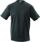 T-shirt rond unisexe James and Nicholson (graphite)