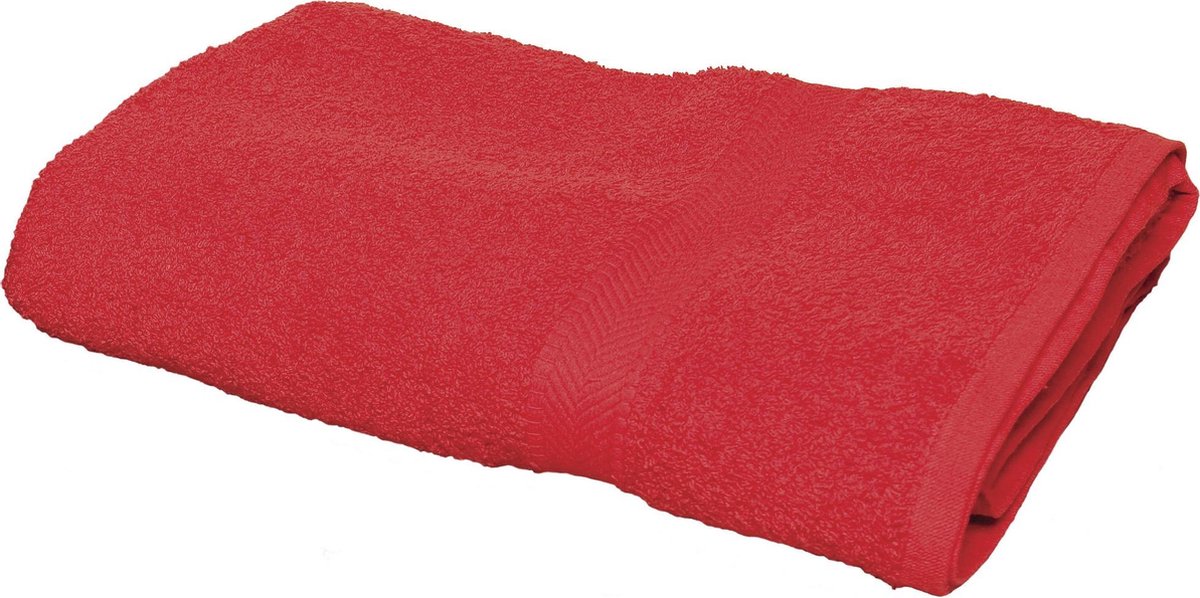 Towel City Luxe Range 550 GSM - Badlaken (100 X 150CM) (Rood)
