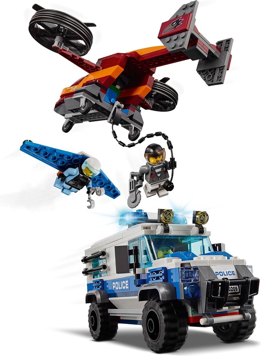 LEGO City Luchtpolitie Diamantroof - 60209 | bol