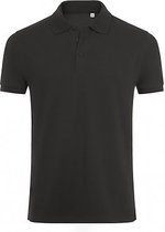 SOLS Heren Phoenix Poloshirt met korte mouwen Pique Polo (Houtskool mergel)