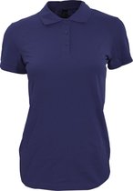 SOLS Dames/dames Perfect Pique Poloshirt met korte mouwen (Franse marine)