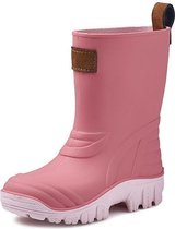 Regenlaars Gevavi Boots | 401N Kinderlaars Sebs | Maat 34 | Roze/Wit