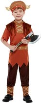 Smiffys - Viking Kinder Kostuum - Kids tm 14 jaar - Bruin