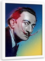 Foto in frame , Salvador Dali , Schilder , 70x100cm , multikleur , Premium print