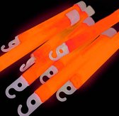 Glowsticks - Breaklights - Glow in the dark sticks - 24 stuks - 15cm - Oranje