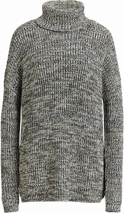 | WE Fashion Dames gebreide coltrui met glittergaren Dames gebreide trui | 94806496 WE Fashion