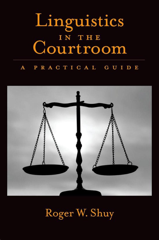 Linguistics in the Courtroom - cover