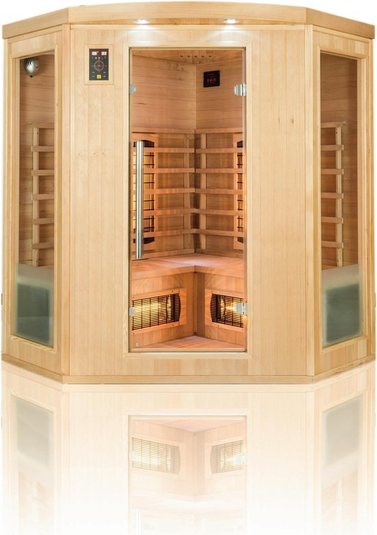 Demon Play Perforeren Berucht Maison's Sauna – Sauna – Infrarood sauna – 3/4 Persoons – 190x150x150cm |  bol.com