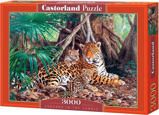 Jaguars in the jungle (limited distribution!) Legpuzzel 3000 stukjes |  bol.com