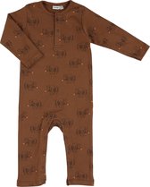 Trixie Onesie Truffle Pig Lang Katoen Bruin Maat 50/56