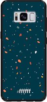 Samsung Galaxy S8 Hoesje TPU Case - Terrazzo N°9 #ffffff