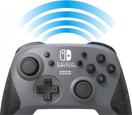 Hori Wireless Controller - Grey (Nintendo Switch) - Hori
