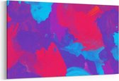 Schilderij - Camouflage 3 colors — 90x60 cm