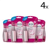 Veet Ontharingscrème  - Normale Huid - In-Shower - 150ml x4