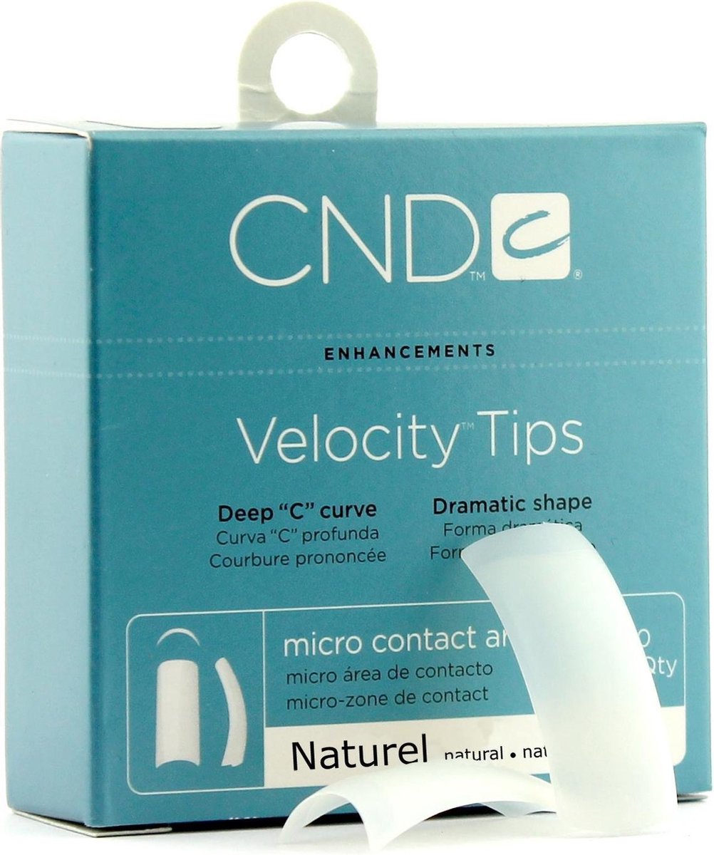 CND - Brisa Sculpting Gel - Velocity Natural Tips - 360 Stuks