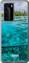 Huawei P40 Pro Hoesje Transparant TPU Case - Beautiful Maldives #ffffff