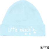 Baby | Muts | Little Miracle | Licht blauw | Wit