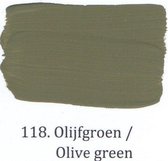 Zijdeglans OH 4 ltr 118- Olijfgroen