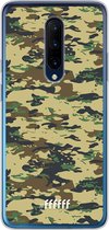 OnePlus 7 Pro Hoesje Transparant TPU Case - Desert Camouflage #ffffff