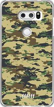 LG V30 (2017) Hoesje Transparant TPU Case - Desert Camouflage #ffffff