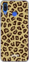 Huawei Nova 3 Hoesje Transparant TPU Case - Jaguar Print #ffffff