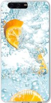 Huawei P10 Plus Hoesje Transparant TPU Case - Lemon Fresh #ffffff