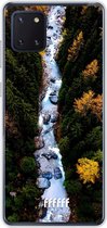 Samsung Galaxy Note 10 Lite Hoesje Transparant TPU Case - Forest River #ffffff