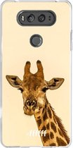 LG V20 Hoesje Transparant TPU Case - Giraffe #ffffff