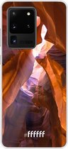 Samsung Galaxy S20 Ultra Hoesje Transparant TPU Case - Sunray Canyon #ffffff