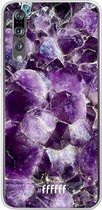 Huawei P20 Pro Hoesje Transparant TPU Case - Purple Geode #ffffff